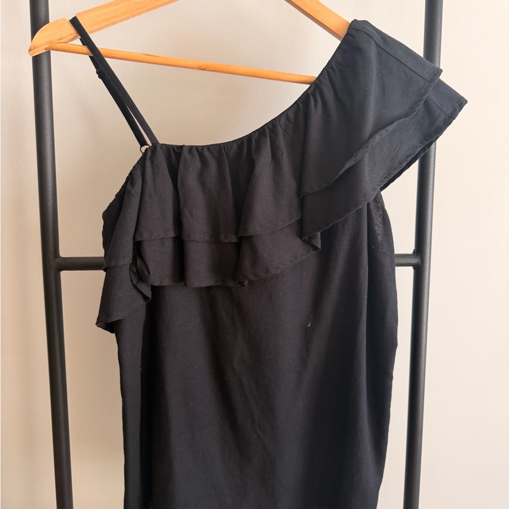 Old Navy Black Off-Shoulder Top NWT